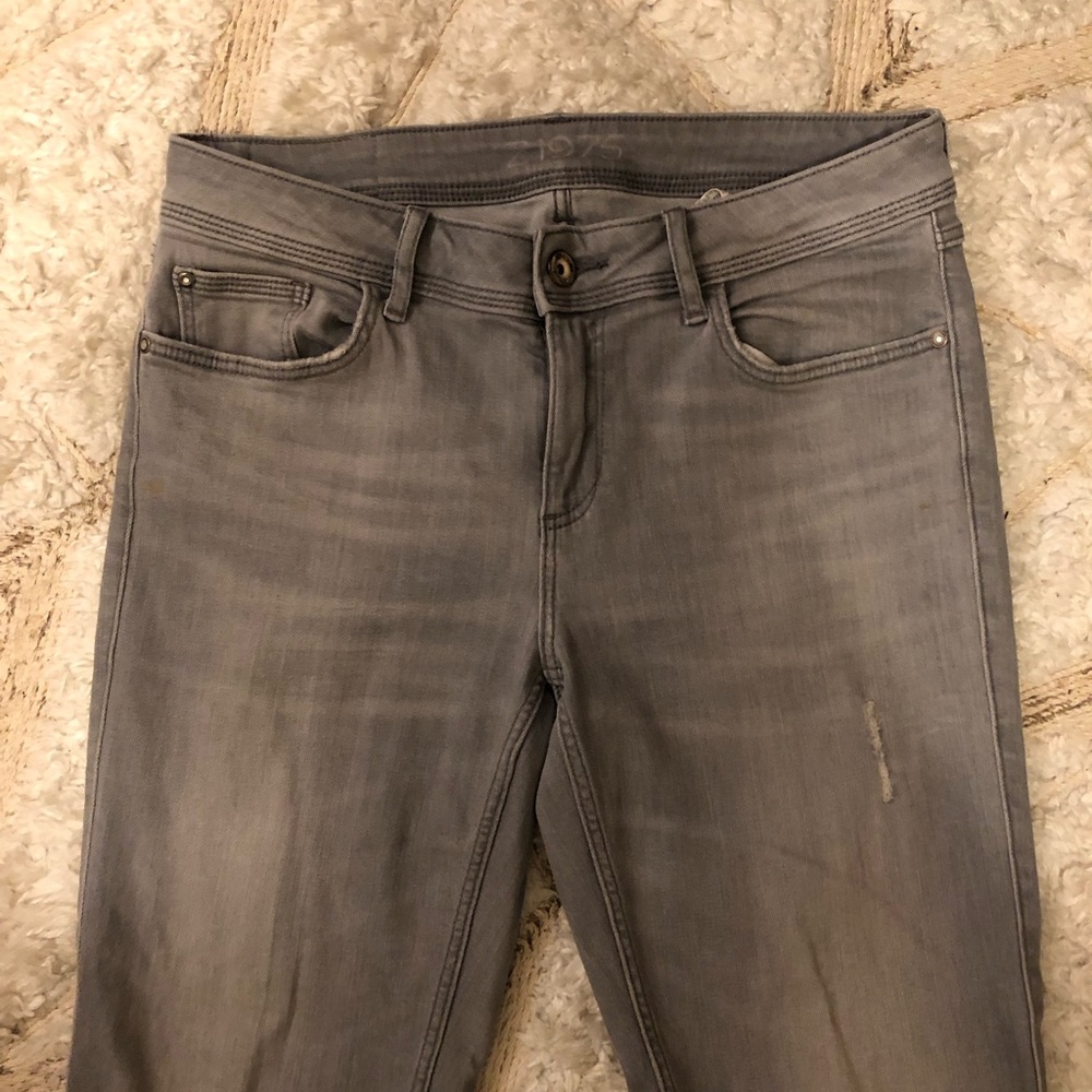 Zara grey denim